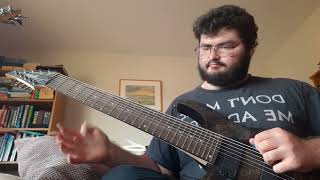 practicing on my 9 string again [upl. by Ayaros]