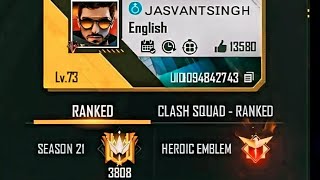 NEW SESSION CHANGE BR RANK PUSH MOBILE GAME PLAY B  JAS GAMING [upl. by Ellehctim673]