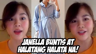 Bagong Video ni Janella Salvador halatang halata na BUNTIS daw ito ayon sa mga netizens [upl. by Noira]