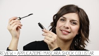 Review  Applicazione Mascara Shock Collistar [upl. by Lauber]