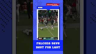 Atlanta Falcons vs Philadelphia Eagles Game shorts football [upl. by Ayaet]