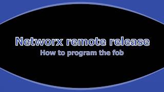 Programming a remote to Networx locks [upl. by Studley]