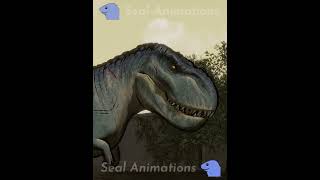 Ultimasaurus vs VRex  Animation shorts [upl. by Ymmat484]