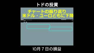 R6107 損益今週からFXの掛金を増やします。倍プッシュだ shorts [upl. by Adaj]