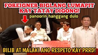 IKINAGULAT NG LAHAT FOREIGNER BIGLANG LUMAPIT KAY TATAY DIGONG [upl. by Pritchett]