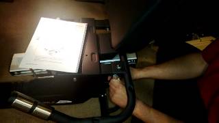 SOLE Fitness R92 Recumbent Exercise Bike Assembly  Step 2 [upl. by Sola601]