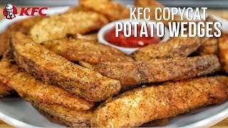 The secret to perfect KFC potato wedges [upl. by Nairred]