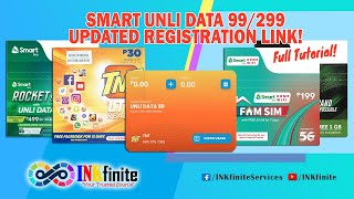 SMART UNLI DATA 99299 UPDATED REGISTRATION LINK AND HOW TO DOWNLOAD AND USE HTTPCANARY  INKfinite [upl. by Ramed]