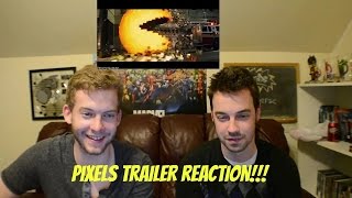 Pixels Trailer Reaction Video [upl. by Nalrah]