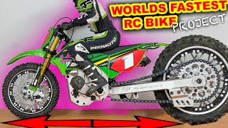 Project Worlds Fastest RC Motorbike [upl. by Doscher49]