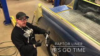 How to spray raptor liner step by step [upl. by Nahij]