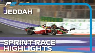 F2 Sprint Race Highlights  2023 Saudi Arabian Grand Prix [upl. by Vargas]