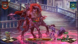 Unicorn Overlord Beating the final boss Galerius with 3 units and 3 items [upl. by Bosson]