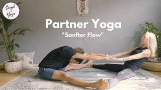 Partner Yoga Ein sanfter Flow für 2 Personen 15 Minuten [upl. by Nairrod745]