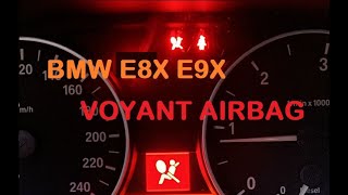 TUTO Suppression voyant airbag ceinture BMW e87 e81 e82 e88 e90 e91 e92 e93 pour 0€ ou presque [upl. by Enreval272]