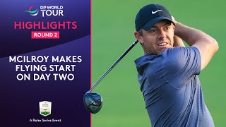 Rory McIlroy  Round 2 Highlights  2024 DP World Tour Championship [upl. by Oilisab583]