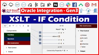 31 XSLT If condition  XSLT function in OIC  How to use XSLT If condition in oic  OIC tutorials [upl. by Howard]