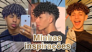 INSPIRAÇÕES PARA CABELO CACHEADO MASCULINO [upl. by Ellatsirhc270]