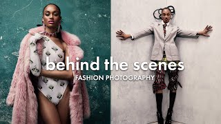 Trying NEW Backdrops Studio Fashion Shoot Photography Behind The Scenes [upl. by Notlit]