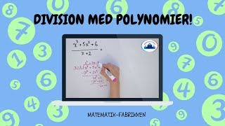 Algebraisk Lang Division Polynomier [upl. by Asirralc]