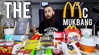 The McMukbang 9000 Calorie McDonalds Feast  BeardMeatsFood [upl. by Ydur]