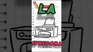 La impresora 🖨️ humor animacion [upl. by Llerdnam92]