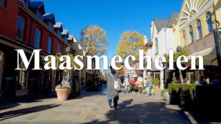 Maasmechelen Village Outlet Belgium 🇧🇪 City Walk Tour [upl. by Euphemia]