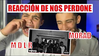 Morad  Nos Perdone VIDEO OFICIAL  Reacción MEDO amp RYO [upl. by Poirer]