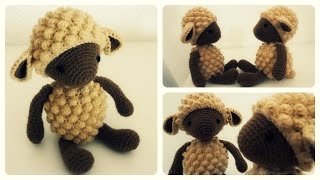 Häkelschaf Teil 12  Tutorial  Crochet Sheep eng sub [upl. by Herr]