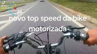 top speed da Bike motorizada [upl. by Yroger]