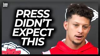 Listen to Press Go Quiet as Patrick Mahomes Makes Reporter Regret Asking This [upl. by Traver]