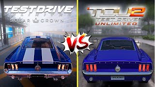 TDU 2 vs Test Drive Unlimited Solar Crown [upl. by Arakaj]