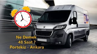 Portekizin Rüzgarlarını Arkada Bırakıp 52 Saatte Ankaraya Dönüş 🌍🚗  Hızlı Yolculuk Vlog [upl. by Iuqcaj]