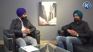 Exclusive interview with Tarsem Singh Jassar by Avtar singh khanda KTV GLOBAL [upl. by Nosnevets]