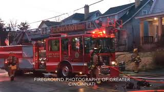 Cheviot OH Working Structure Fire [upl. by Uos]