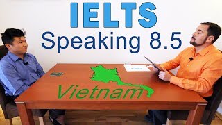 IELTS Speaking Band 85 Vietnamese  Full with Subtitles [upl. by Hazmah]