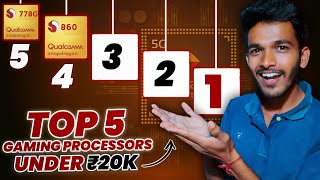 TOP 5 Gaming Processor Under 20k Phones🎮  Best Processor Mobile Under 20000 [upl. by Nonnahsed]