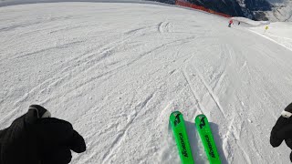 Zermatt 2023 POV Ski  Run 11 Rothorn  Blauherd  Sunnegga  4K [upl. by Monia]