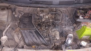 Starting problem of nissan micra petrol  fault code p1610 p1614 [upl. by Ycniuqed80]