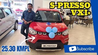 New Maruti Suzuki S Presso 2024  25 KMPL ka Mileage 🔥 [upl. by Annekam715]