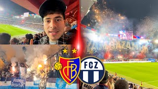 SCHWEIZER KLASSIKER🇨🇭🙌  FC BASEL vs FC ZÜRICH  Stadionvlog [upl. by Gadmon992]