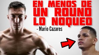 ¡EN EL PRIMER ROUND LO NOQUEO Mario Cazares y el POLÉMICO RETO para Edgar Berlanga  Podcast TB [upl. by Jobi286]