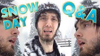 quotBest and worst PBG Gameplay momentquot  Peanutbuttergamer Snow Day QampA [upl. by Vudimir93]