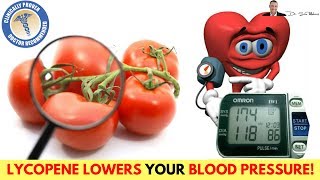 🍅 Lycopene Extract Can Lower Your Blood Pressure 104 mmHg  CLINICAL STUDY  by Dr Sam Robbins [upl. by Nima302]