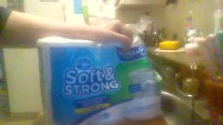 Kroger Soft amp Strong Toilet Paper review [upl. by Berey139]