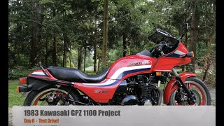 1983 Kawasaki GPZ 1100 Rescue  Part 6 [upl. by Elyagiba]