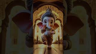 The OneTusked Lord Ganesha  Ganesh shorts  ganpatibappamorya [upl. by Sherourd]