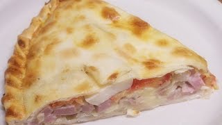 Receta Pascualina De Jamon Queso Y Tomate Rapido Y Delicioso  Silvana Cocina ❤ [upl. by Pelson]