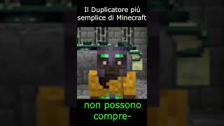 Il duplicatore più semplice di Minecraft minecrafttutorial minecraftshorts minecraftvideos [upl. by Meggi114]