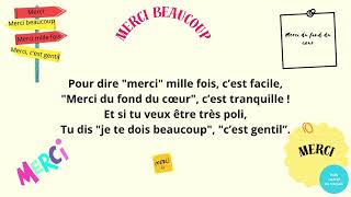 quotMerci beaucoup merciquot – Apprends les formules de politesse  Learn French Polite Expressionsquot [upl. by Danete30]